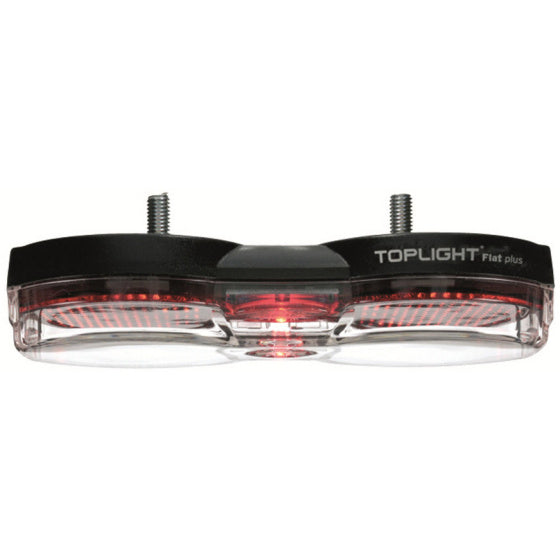 busch muller busch müller dynamo tail light toplight flat plus (workshop packaging with 6 pieces) red clear