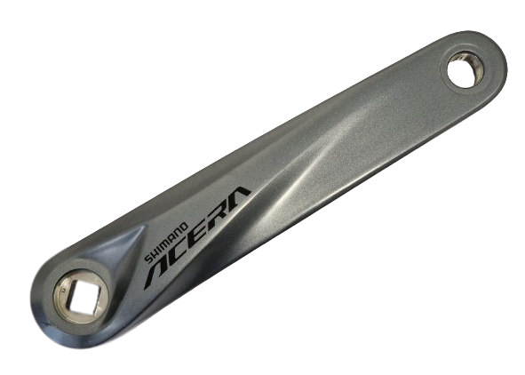 shimano acera crank aluminium 170 mm grijs
