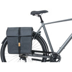 BASIL Tas urban dry dubbel zwart | 50l