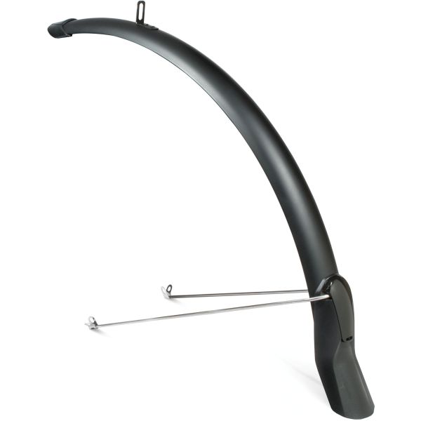 Eurofender S.r.l.u. Voorspatbord eurofender scatto 28" x 51 mm - mat zwart