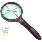 Carson vergrootglas suregrip sg-10 zwart