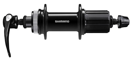 Shimano fh-qc400 8 9 10 11-speed center-lock rear hub