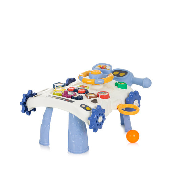 Chipolino car 3-in-1 loopwagen met speelgoedauto muziek blauw
