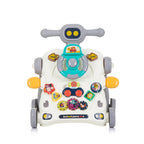 Chipolino car 3-in-1 loopwagen met speelgoedauto muziek grijs