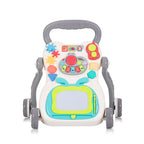 Chipolino Funny Game Loopwagen met Piano, Telefoon Tekenbord Grijs