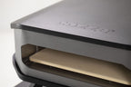 Cozze Gas pizzaoven 17'' met pizzasteen 8kW zwart grijs