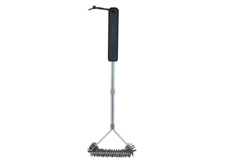Cozze reinigingsborstel grillrooster 50 cm zilver zwart