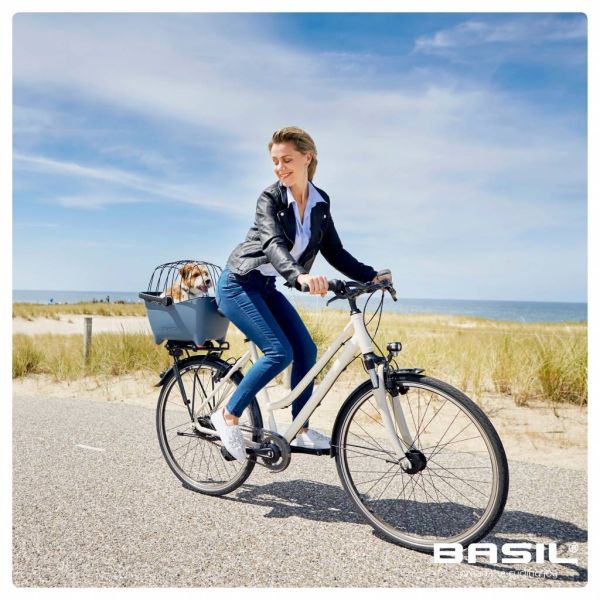 BASIL Draadkoepel voor hondenfietsmand buddy space frame 43,5 x 30 x 24,5cm - zwart