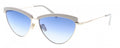 Daniel hechter Zonnebril DHS207 dames vlinder RVS cat. 3 blauw