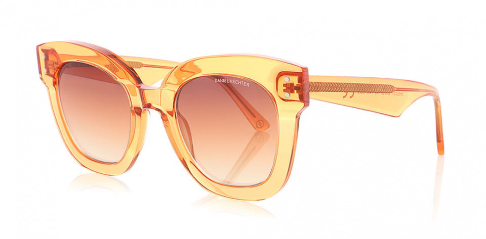 Daniel hechter Zonnebril DHS223 dames cat-eye cat. 3 geel/bruin