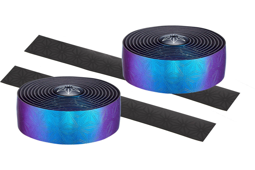 Supacaz Super sticky kush bling stuurlint oil slick inclusief aluminium stuurplug