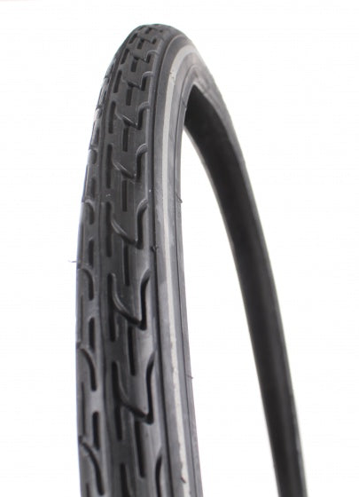 Deli tire buitenband 24 inch 24x1 3 8 37-540 zwart reflectie