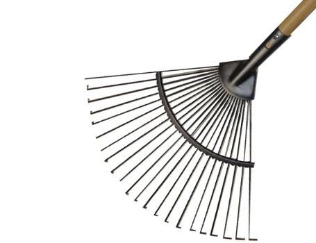 De wit bladhark compleet essen steel 150cm dewit