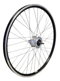 Kgs Achterwiel 28 inch 622 zwart-rr zilver rvs nexus 5 rollerbrake