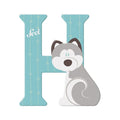Sevi letter h husky: 10 cm (83008)
