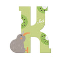 Sevi letter k kiwi: 10 cm (83011)