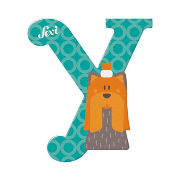 Sevi letter y yorkshire terrier: 10 cm (83025)