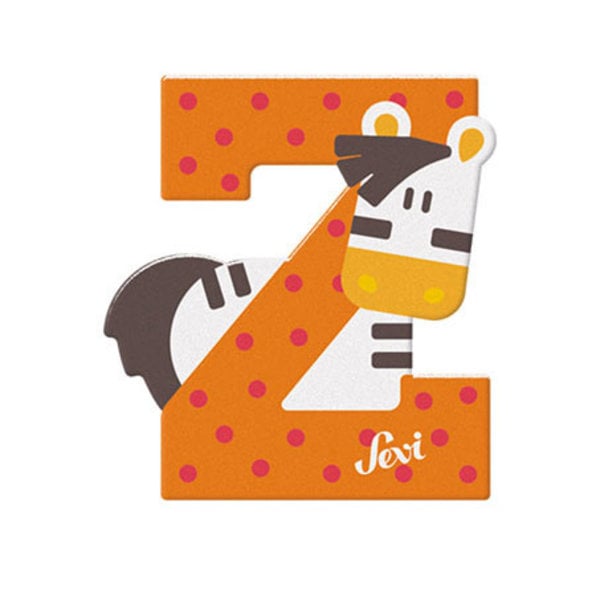 Sevi letter z zebra: 10 cm (83026)