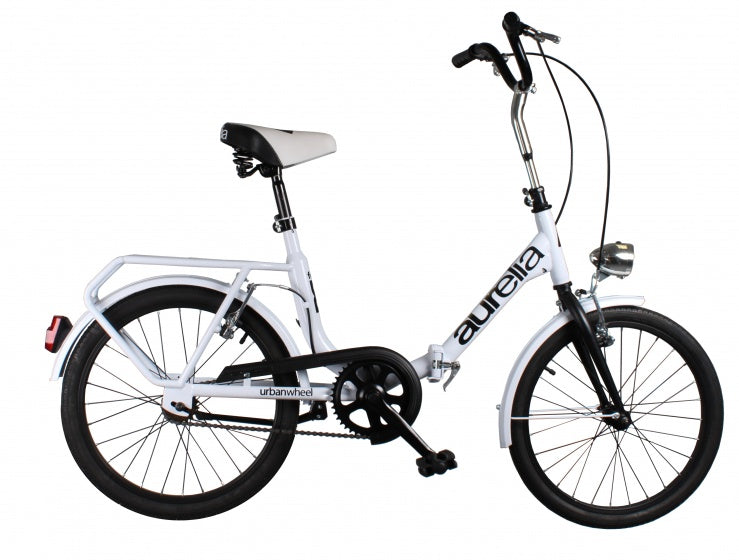 Dino bikes aurelia vouwfiets wit 20 inch
