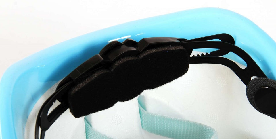 Disney Frozen fiets- skatehelm blauw roze maat 51-55 cm