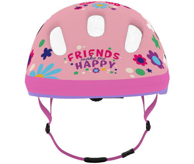Disney minnie mouse fietshelm meisjes roze maat 44-48 cm (xs)