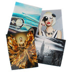 Dnp papier metallic 1 rol à 200 st. 15x20 voor ds620