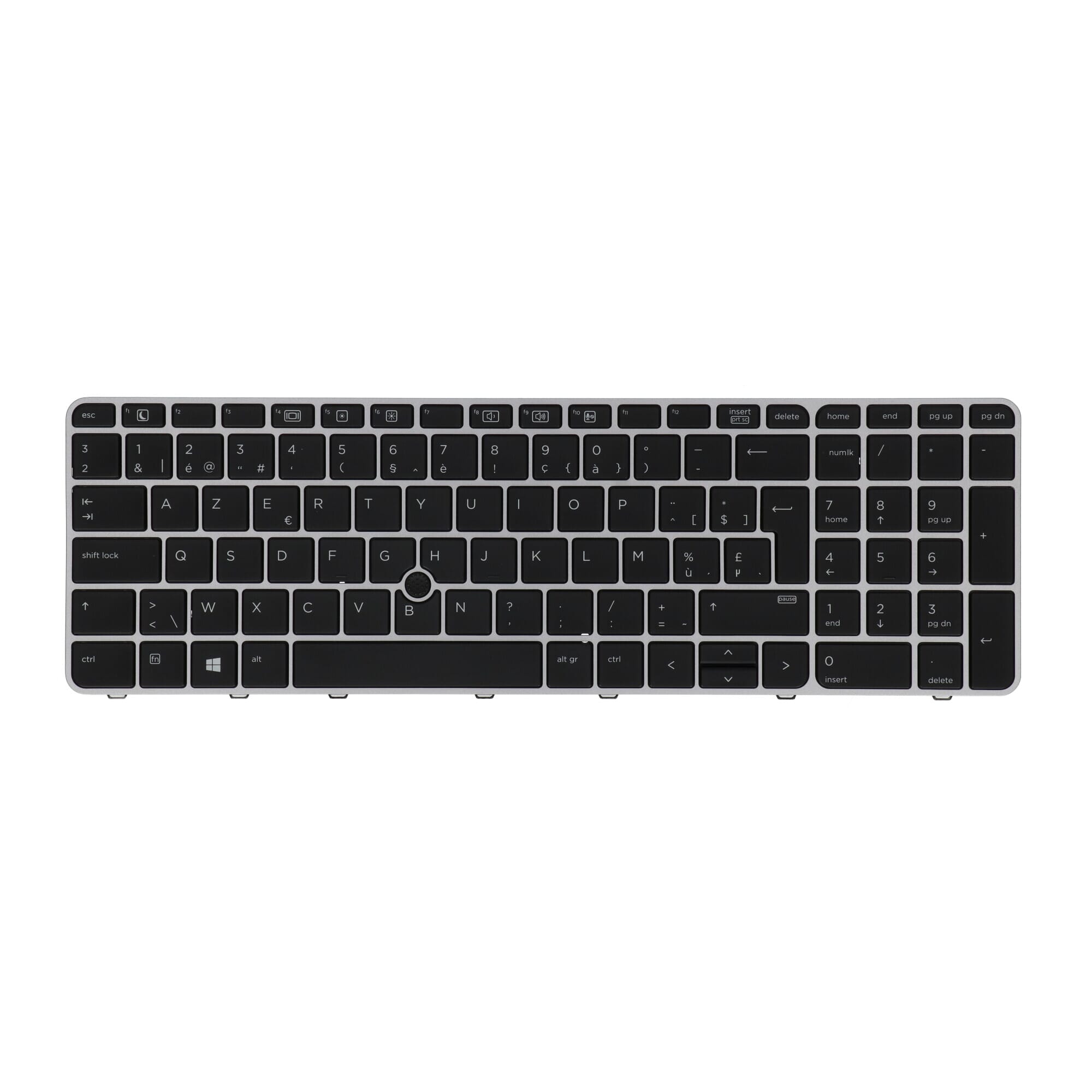 Hp laptop toetsenbord azerty be + trackpoint