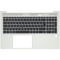 Ty hp laptop toetsenbord azer be + top cover, backlit
