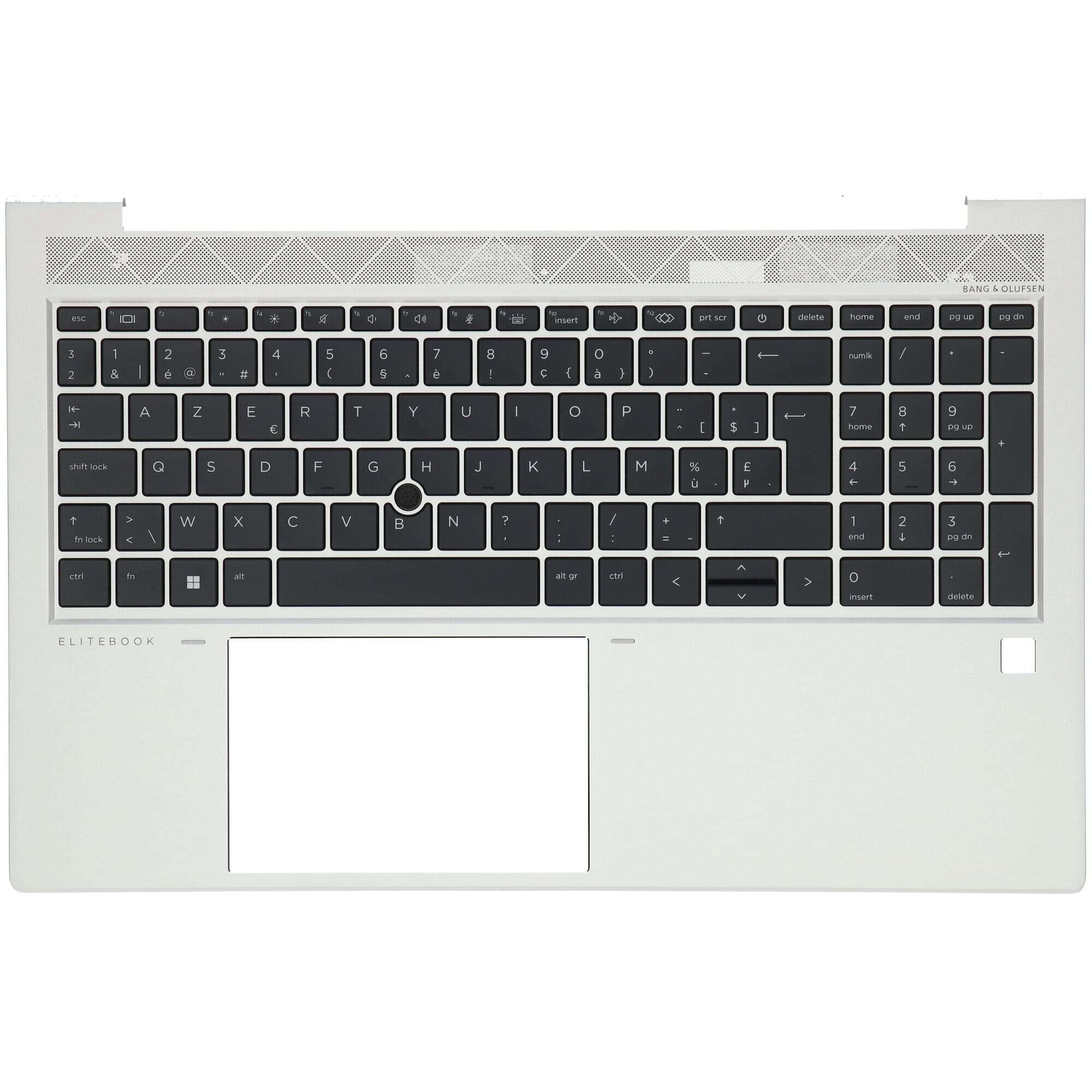 Ty hp laptop toetsenbord azer be + top cover, backlit