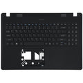 Ty acer laptop toetsenbord qwer us + top cover, bl - zwart