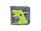 Dresco dubbele fietstas 36 liter spatwaterdicht grijs