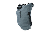 Dresco enkele fietstas en shopper 18 liter grijs