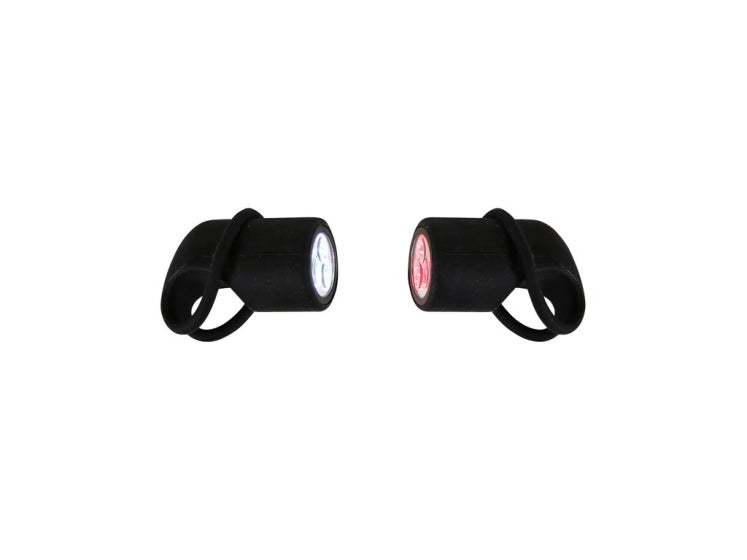Dresco verlichtingset led 6,5 x 6 x 3,5 cm 2-delig zwart