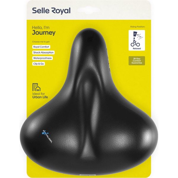 Selle Royal Zadel journey relaxed zwart