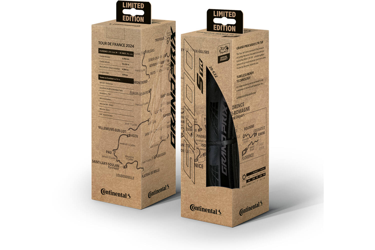 Continental vouwband grand prix 5000 tdf 28-622 zwart