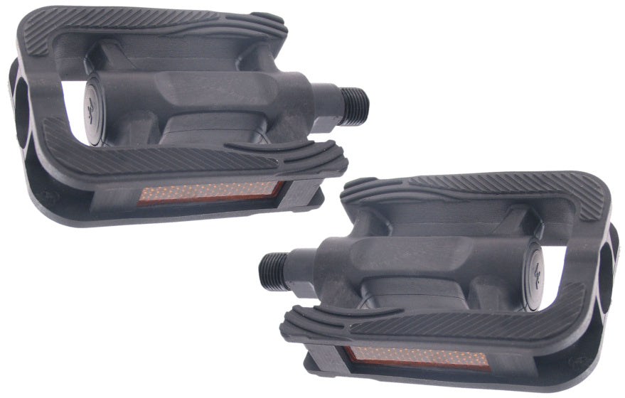 Edge pedaalset trekking easytrack - zwart