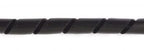 Elvedes spiraalslang (6mm) 10 meter zwart