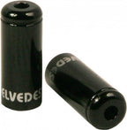Elvedes pot kabelhoedjes zwart 4,2mm | aluminium | 50 stuks
