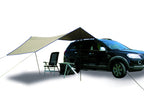 Eurotrail Tarp Carside 3,6 x 3,5 m polyester staal bruin 6-delig