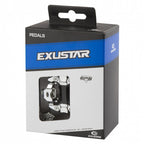 klikpedaal Exustar MTB 9 16 inch zwart set