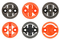 Set Adapters Orange