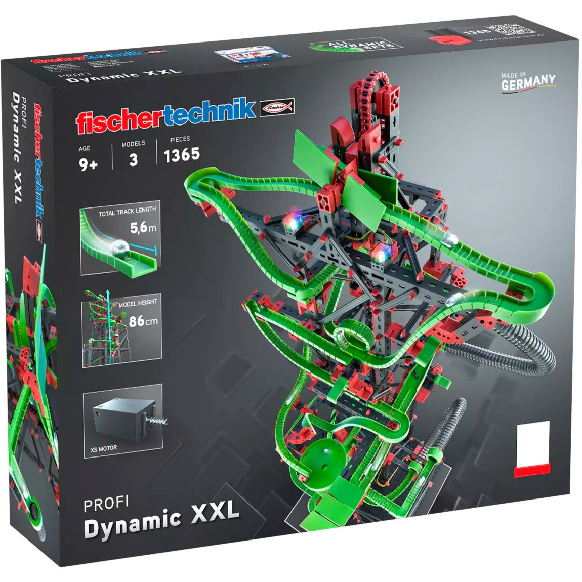 Fischertechnik marble runs - dynamic xxl kogelbaan (544619)