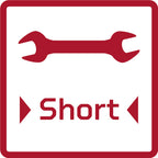 Gedore steeksleutelset kort | sw 6-17 mm | 6-dlg - 3300958