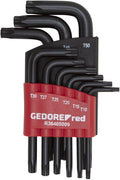 Gedore haakse stiftsleutelset | tx t10-50 | 9-dlg - 3301354