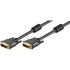 Goobay dvi-d kabel (zwart, 10 meter)