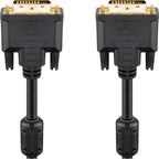Goobay dvi-d kabel (zwart, 10 meter)