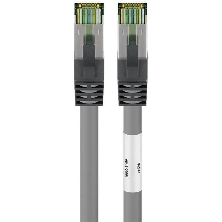 Goobay patchkabel cat.8.1 s ftp (grijs, 0,25 meter)