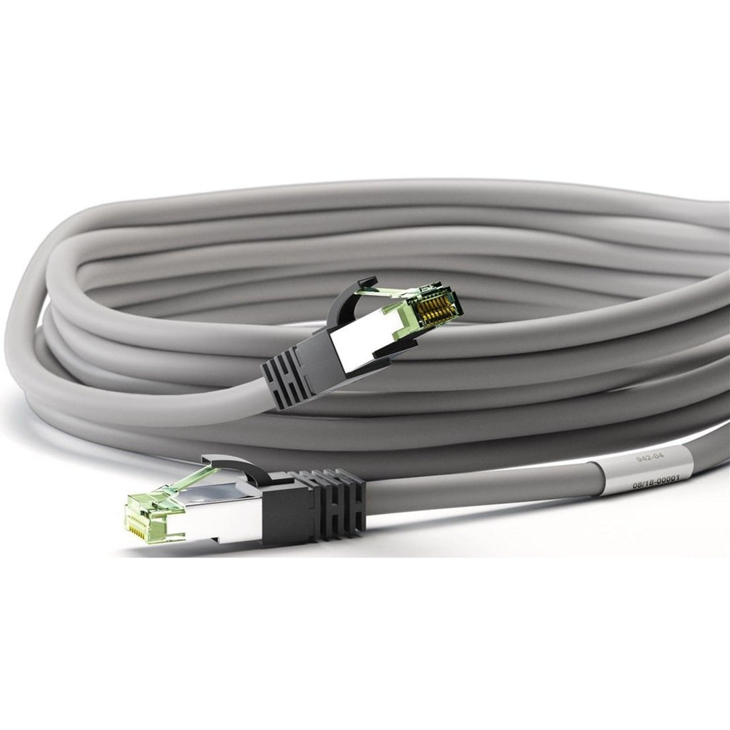 Goobay patchkabel cat.8.1 s ftp (grijs, 0,25 meter)