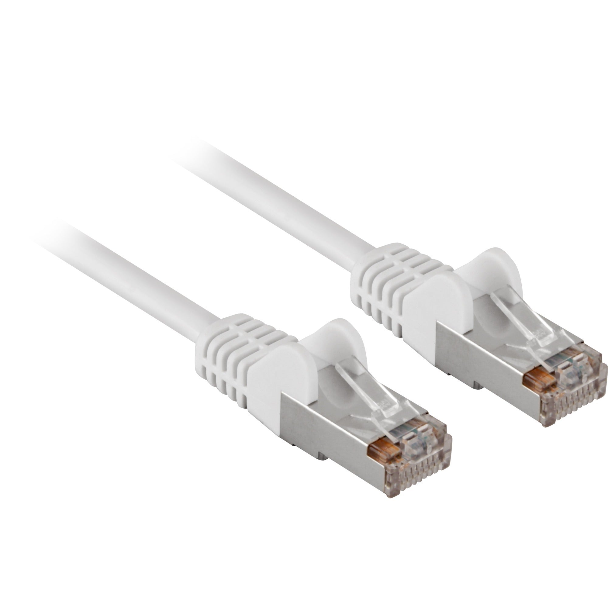 Goobay patchkabel rj-45 f utp met cat.5e (wit, 30 meter)