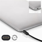 Enzo goobay usb-c - usb-c laadkabel 50cm zwart - 9550200